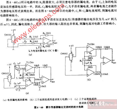 霍尔传感器输出交流时的放大电路图,第2张