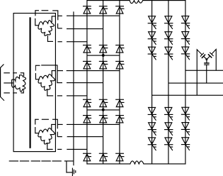 18脉冲结构的Bulletin1557变频器电路图,第2张