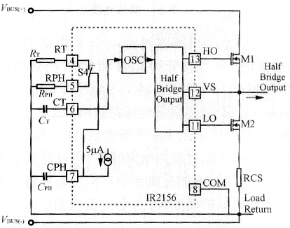 新型电子镇流器控制芯片IR2156,第7张