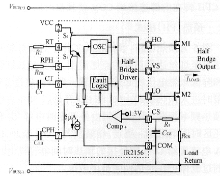 新型电子镇流器控制芯片IR2156,第8张