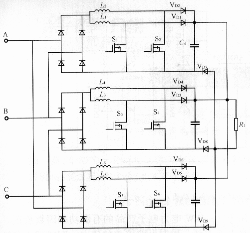 多相交叉升压电路及其在有源功率因数校正技术中的应用,第6张