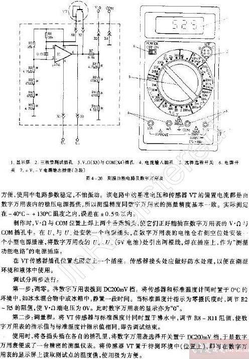 数字万用表增加测温功能,第3张