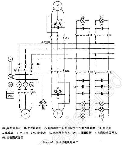 异步发电机电路图,第2张