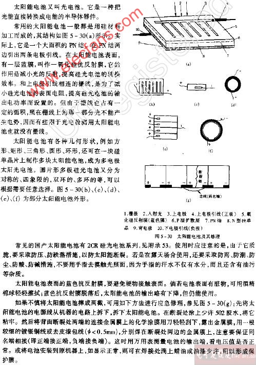 太阳能电池应急修理,第2张