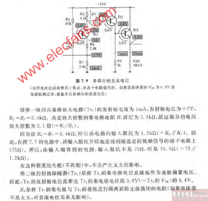 各部分的直流电位电路图,第2张