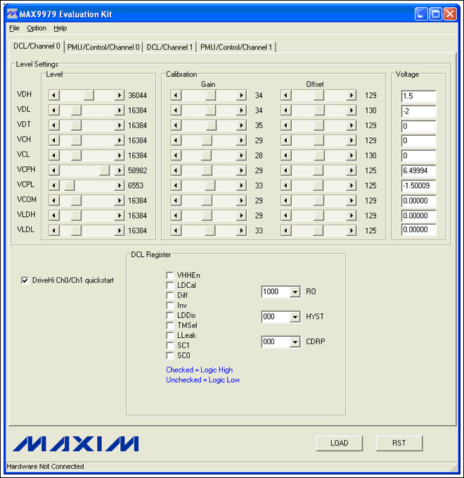 How to Calibrate the MAX9979 P,Figure 6. Typical offset and gain settings after calibration.,第6张