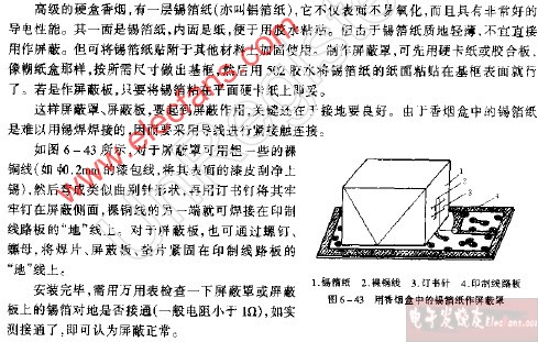 用香烟盒作屏蔽罩,第2张