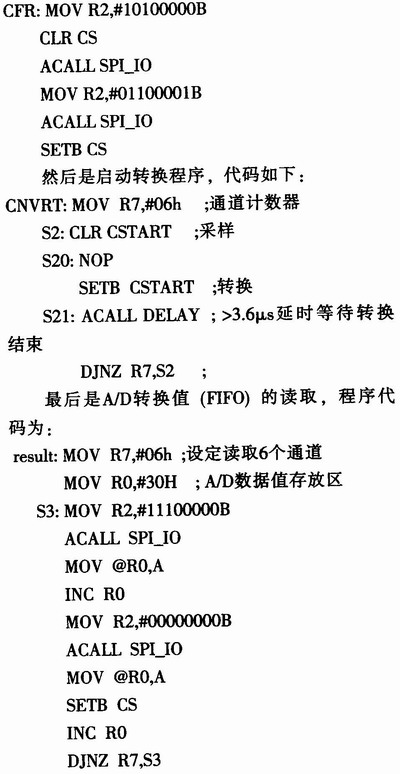 80C32E单片机与TLV2548的接口电路控制设计,第10张