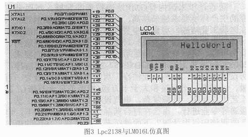 基于PROTEUS技术的ARM7显示系统设计,第7张