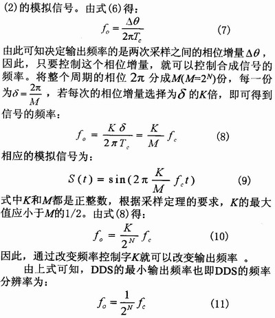 DDS原理及基于FPGA的实现,第4张