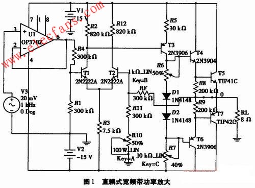 直接耦合式宽频带功率放大器设计,直耦式宽频带功率放大器 www.elecfans.com,第2张