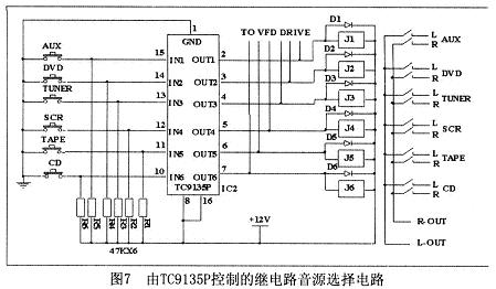 声频功率放大器的音源选择电路,第10张