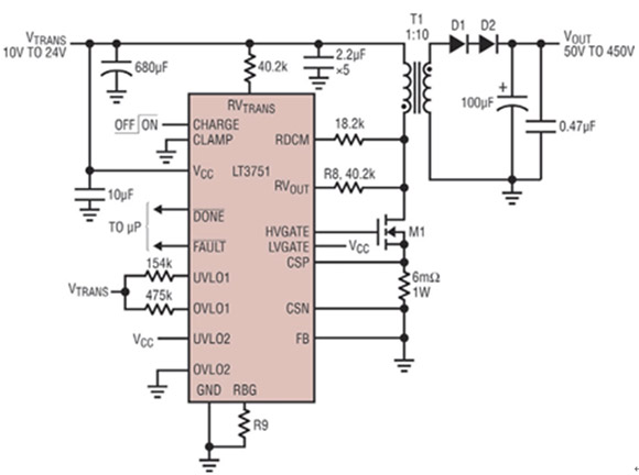 利用LT3751设计高压电容充电器,第2张