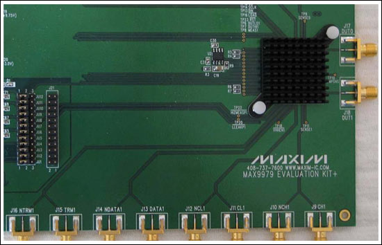 Propagation Delay Measurements,Figure 3. MAX9979EVKIT (partial).,第3张