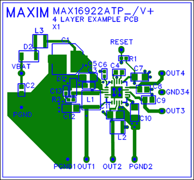 Layout Guidelines with Example,Figure 8. Top layer.,第9张