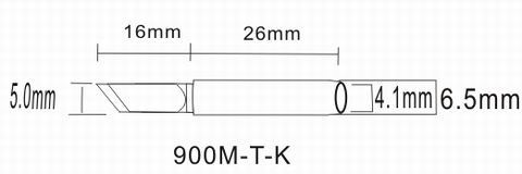 900M-T-K烙铁头,第2张