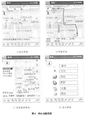 基于LBS的嵌入式GIS研究,PDA 软件子系统设计与实现,第12张