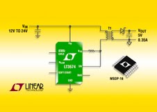 Linear推出低功率隔离型单片反激式开关稳压器,隔离型单片反激式开关稳压器 LT3574,第2张