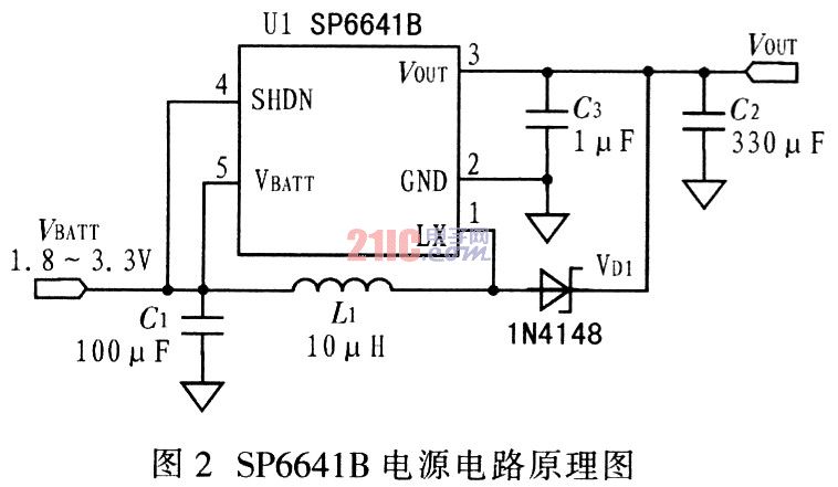 基于SP6641的手持设备电源设计,第3张