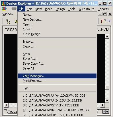 Protel文件如何用CAM Manager制作BOM,第3张