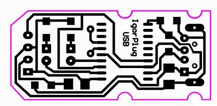 基于90s2313做的USB接口的红外遥控器USB infr,第4张