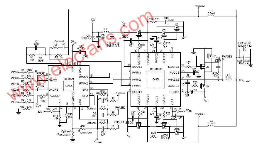 RT9605RT9605B应用电路,第2张