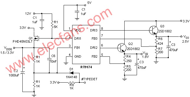 RT9174应用电路,第2张