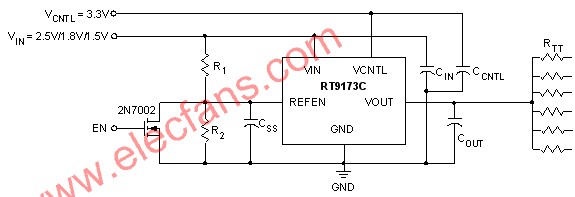 RT9173C应用电路及参数资料,第2张