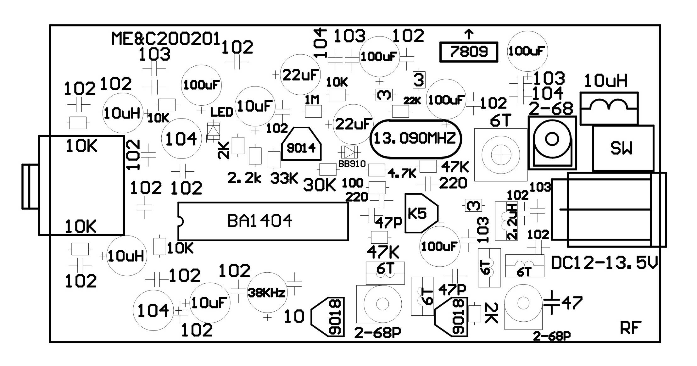 1000米晶体稳频FM立体声发射机设计原理,第3张