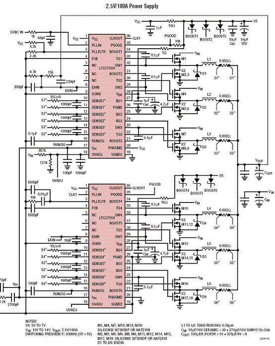 基于LTC3731H的三相DC稳压电源控制设计方案,第5张