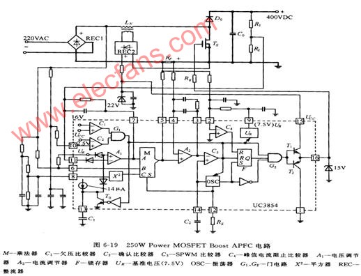 250W power MOSFET boost APFC电路,第2张