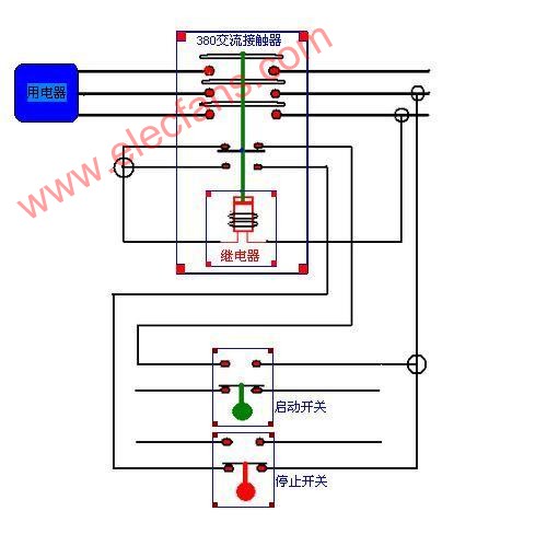 380V交流接触器接线图,380V交流接触器接线图,第2张