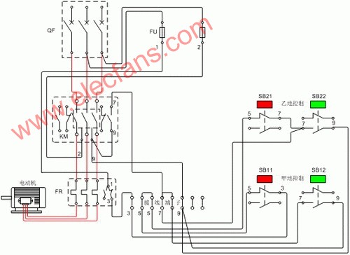 交流接触器热继电器接线图,交流接触器热继电器接线图,第2张