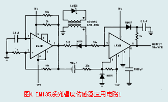 LM135温度传感器及其应用电路,LM135系列传感器应用电路,第11张