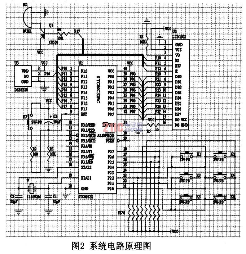 单片机的多功能温度控制器的设计,第6张