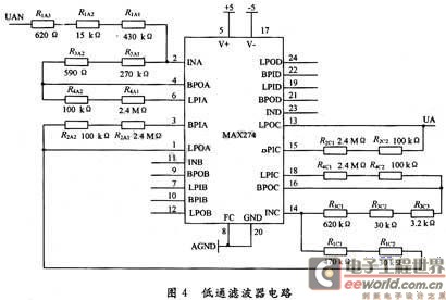 基于MAX274在电力参数测量中的设计,第6张