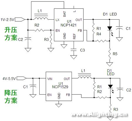 不同电源供电及不同功率等级的LED照明解决方案,第8张