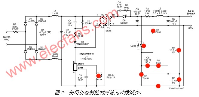 高温环境下的家用绿色电源设计方案,第4张