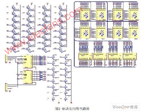 基于STC89C55RD+单片机的LED点阵显示系统的设计,第4张