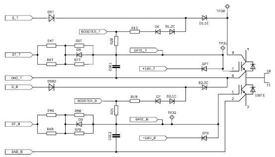 基于EconoDUAL 3设计的600A1200V汽车驱动,第9张