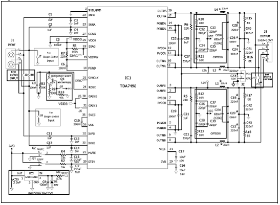 TDA7498设计的100W+100W D类音频放大技术,第3张