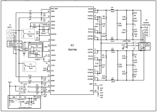 TDA7498设计的100W+100W D类音频放大技术,第5张