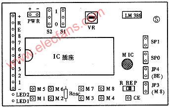 单片语音录放电路模块及其应用,第6张