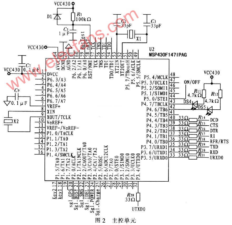 基于GPSOne模块DTGS-800和MSP430F147的,第3张