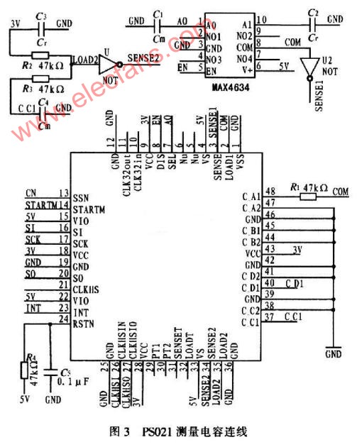 基于PlCl6LF874单片机的电容测量模块设计,第4张