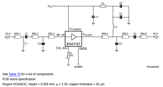 基于BGA7127设计的400-2700MHz 0.5W高线,第10张