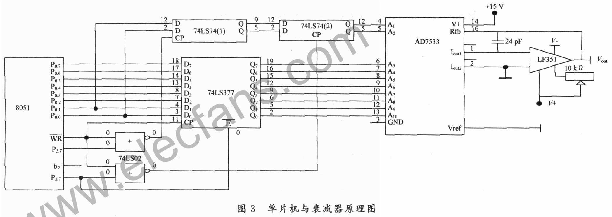 具有高共模抑制比，高增益数控可显的测量放大器设计,第7张