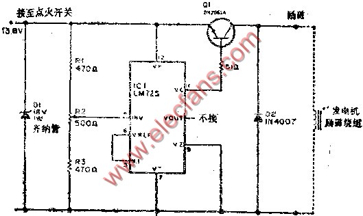 固态电路汽车稳压器电路图（一）,第2张