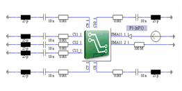 CST公司PCB的电磁兼容性解决方案的优势分析,图13  仿真电路,第14张