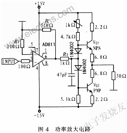 基于压控增益放大器VCA822的可编程宽带放大器,第6张